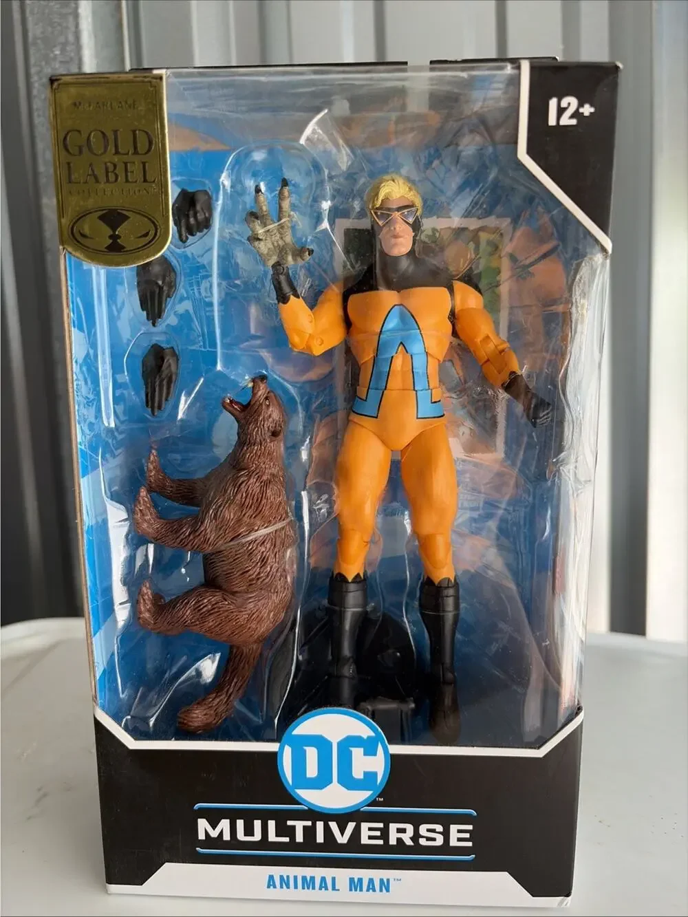 McFarlane DC Multiverse Gold Label Animal Man Exclusive Brand New In Box